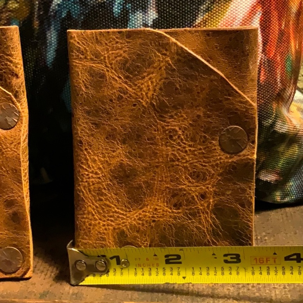 Handmade leather wallets - Picture 2 of 2